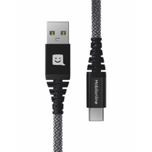 EKO KÁBEL Kevlar USB/ USB-C 0,3 M 60W Antracit