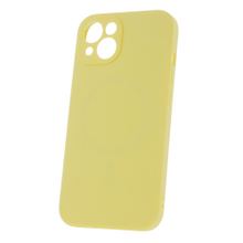 Mag Invisible case for iPhone 13 6,1&quot; pastel yellow