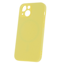 Mag Invisible case for iPhone 14 6,1&quot; pastel yellow
