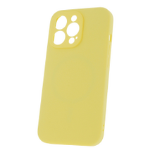Mag Invisible case for iPhone 13 Mini 5,4&quot; pastel yellow
