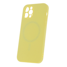 Mag Invisible case for iPhone 12 Pro 6,1&quot; pastel yellow