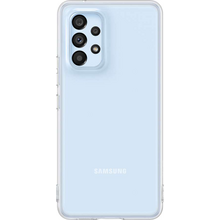 Samsung polopriehľadný zadný kryt pre Galaxy A53 5G, transparentný