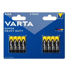 Varta Super Heavy Duty AAA Baterie 8ks