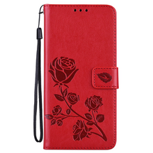 Puzdro Rose Book Samsung Galaxy A54 5G - červené