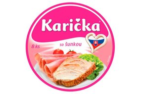 Syr šunkové tavené trojuholníčky KARIČKA 125 g