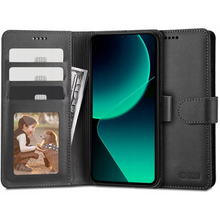 Puzdro Tech-Protect Wallet Book Xiaomi 13T/13T Pro - čierne