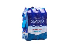 1x kartón - Gemerka Magnézium a Kalcium perlivá 1,5 l / 6 ks