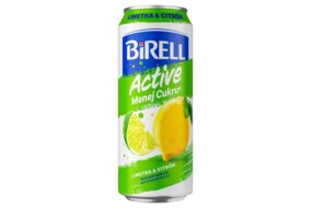 Pivo Birell nealkoholické Active Limetka & Citrón (o 30 % menej cukru) 500 ml