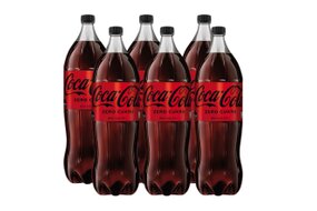 1x kartón - Coca-Cola Zero 2 l / 6 ks