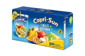 1x kartón - Džús Capri-Sonne multivitamín 200 ml / 10 ks