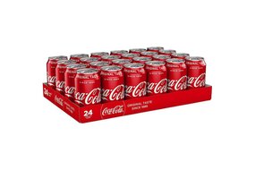 1x kartón - Coca-Cola plechovka 330 ml 24 ks