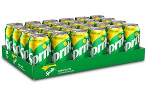 1x kartón - Sprite Citrón limetka 330 ml plechovka 24 ks