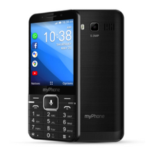 myPhone UP Smart LTE, Čierny - porušené balenie