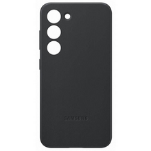EF-VS911LBE Samsung Kožený Kryt pro Galaxy S23 Black (Pošk.Balení)