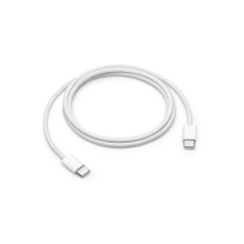 iPhone Opletený Datový Kabel USB-C/USB-C 1m White OEM (Bulk)