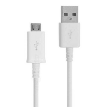 Dátový kábel Samsung ECB-DU68WE MicroUSB 0.8m Biely (Bulk)