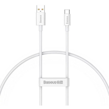 Baseus Superior Series Fast Charging Datový Kabel USB - USB-C 100W 0.25m Moon White