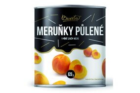 Marhule polené v sladkom náleve 820 g plech