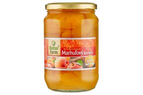 Marhule polené v sladkom náleve 700 g sklo
