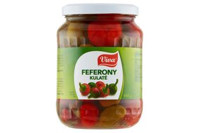 Feferóny sklo 630g  16-10