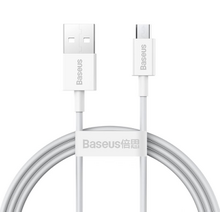 Baseus CAMYS-02 Superior Fast Charging Datový Kabel MicroUSB 2A 1m White