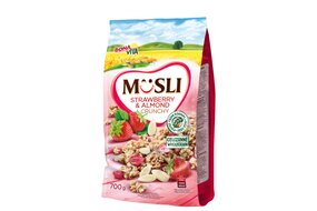 Zapekané müsli s jahodami a mandľami 700 g 170-3