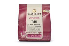 Čokoláda Callebaut ružová RUBY 400 g