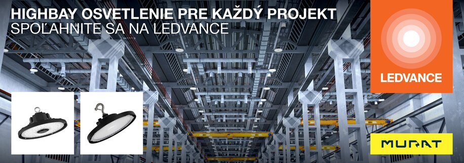 LEDVANCE HIGH BAY V a HIGH BAY GEN 5: Ideálna voľba pre priemyselné a športové priestory LEDVANCE HIGH BAY V a HIGH BAY GEN 5: Ideálna voľba pre priemyselné a športové priestory