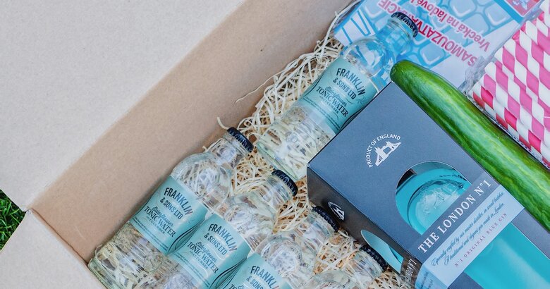 King gin box