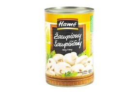 Šampiňóny steril. 400g HAMÉ   10-6