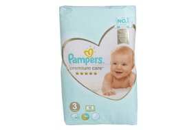 PAMPERS Premium Care 3, Midi 6-10 kg 80 ks - jednorazové plienky