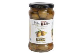 Grécke zelené olivy s kôstkou Halkidiki 300 g Grécke zelené olivy s kôstkou Halkidiki 300 g