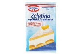Dr. Oetker Želatína plátková 10 g Dr. Oetker Želatína plátková 10 g