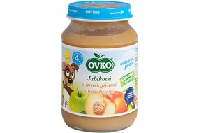 Dojčenská výživa Banánová s Jablkami s broskyňami 190 g  177-7