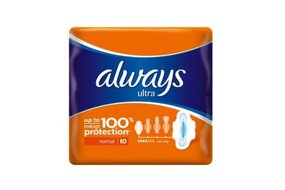 Always Ultra Normal dámske hygienické vložky 10 ks Always Ultra Normal dámske hygienické vložky 10 ks