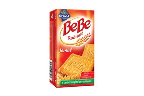 BeBe Rodinné jemné cereálne sušienky 130 g BeBe Rodinné jemné cereálne sušienky 130 g