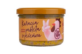 Kačacia paštéta s pečeňou 150 g, Top Farm Kačacia paštéta s pečeňou 150 g, Top Farm