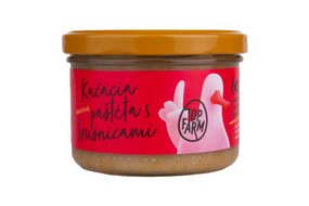 Kačacia paštéta s brusnicami 150 g, Top Farm Kačacia paštéta s brusnicami 150 g, Top Farm