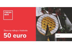 Darčeková poukážka v hodnote 50€ Darčeková poukážka v hodnote 50€