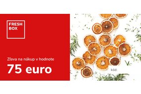 Darčeková poukážka v hodnote 75€ Darčeková poukážka v hodnote 75€