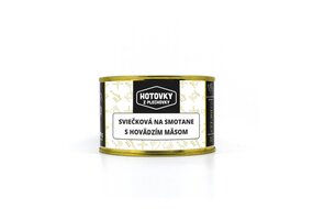 Sviečková na smotane s hovädzím mäsom 1 porcia