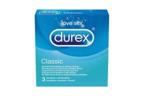 Durex kondómy Classic 3 ks 128-1 Durex kondómy Classic 3 ks 128-1
