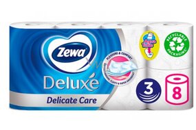 Zewa Deluxe toaletný papier 3-vrstvový 8 ks 103-1 Zewa Deluxe toaletný papier 3-vrstvový 8 ks 103-1