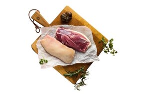 Kačacie prsia vykŕmené Margret mrazené  cca 800 g / 2 ks v bal. Top Farm