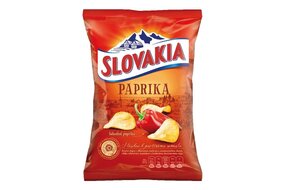 Slovakia Chips s príchuťou Paprika 140 g
