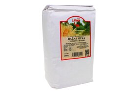 Múka ražná celozrnná hladká 1000 g  5-7