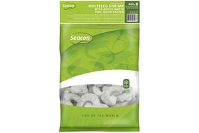 Krevety vylúpané mrazené 26/30  800 g