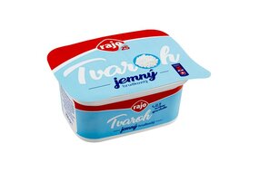Tvaroh jemný hrudkový 250 g, RAJO Tvaroh jemný hrudkový 250 g, RAJO