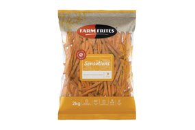 Hranolky batátové FF mrazené 2 kg Hranolky batátové FF mrazené 2 kg