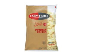 Hranolky FARM FRITES 10x10mm mraz. 2,5 kg